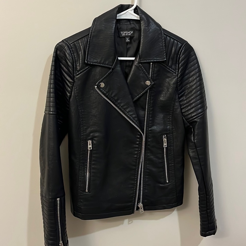 Topshop Leather Jacket